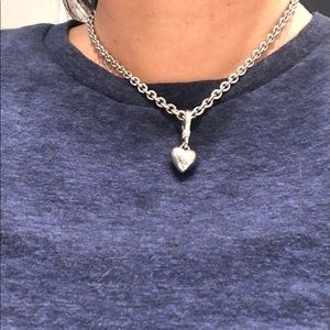 Juicy couture heart necklace